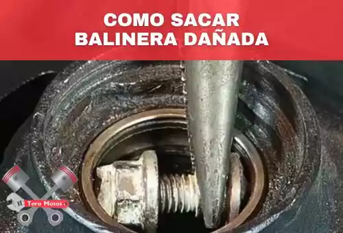 como sacar un rodamiento de una rueda de moto